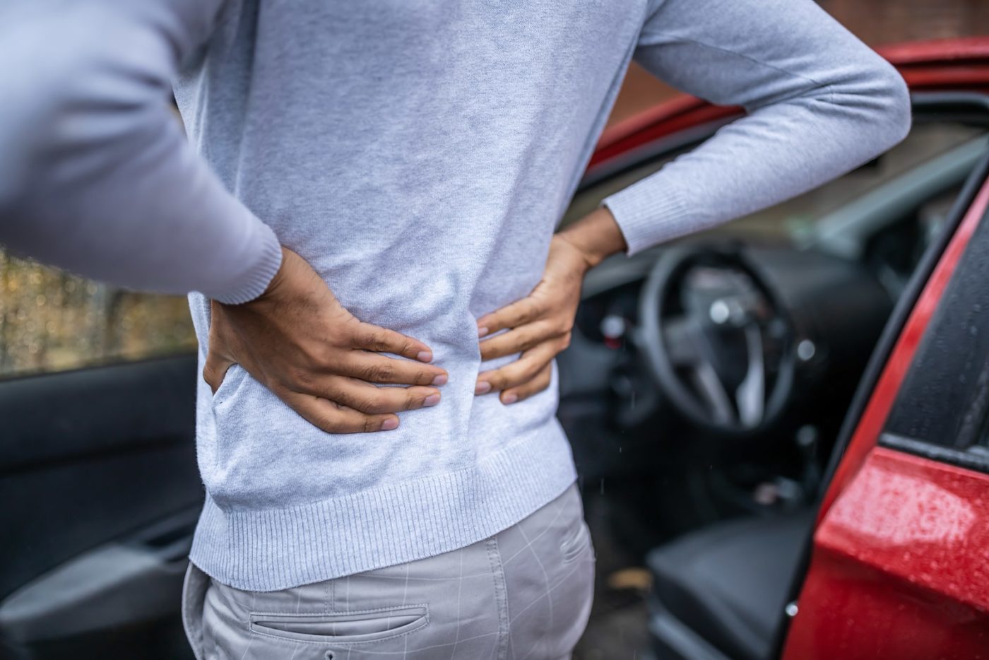 How sore should you be after an accident